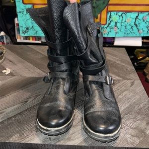 Steve Madden brown banddit boots